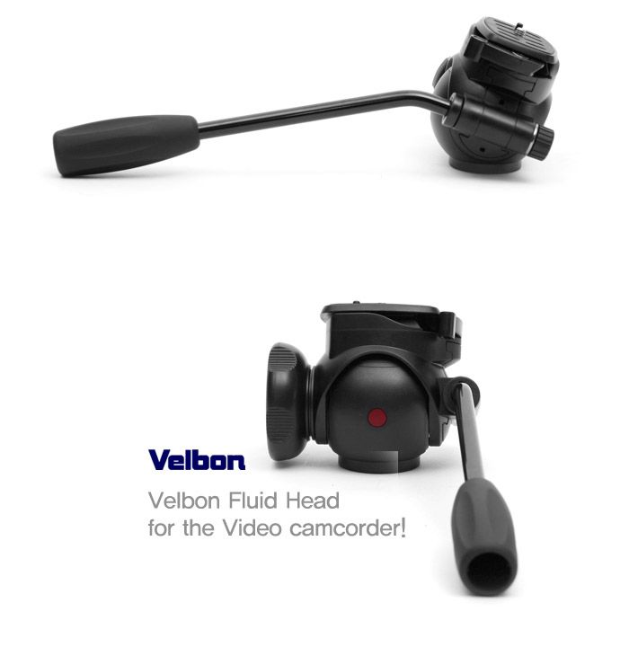 Velbon FHD 52Q Fluid Head for Video Camera Camcorder  