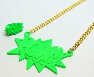 ANTONIO MURPHY&ASTRO AMBUSH KING POW CHAIN GREEN NEW  