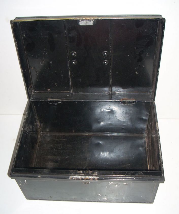 Antique US Navy Paymasters Cash Box & Provenance  