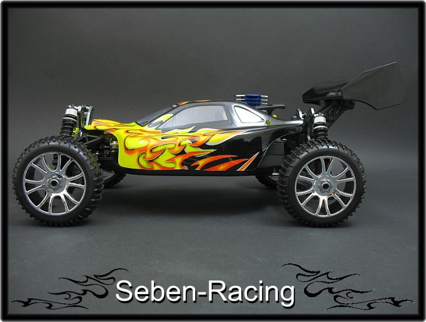 Seben BK12 18 Buggy Body Shell + Spoiler Pimp Style  