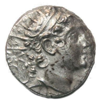 SYRIA. Antiochos VI Dionysos. 144 142 BC. AR Drachm (17mm, 3.95 gm 