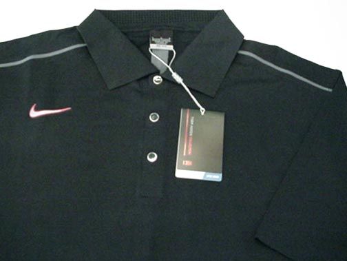 2012 NWT NIKE TIGER WOODS DRI FIT STRETCH POLO   MENS L  