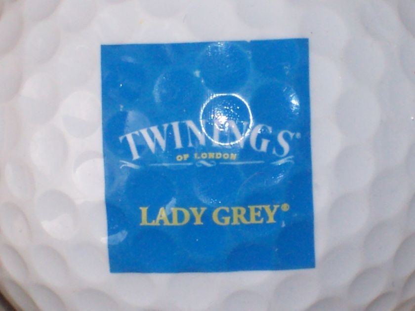 TWININGS OF LONDON LADY GREY TEA LOGO GOLF BALL  