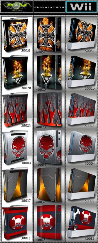 Skin for Xbox 360, PS3, Wii   Graphic Armored Decal Art  