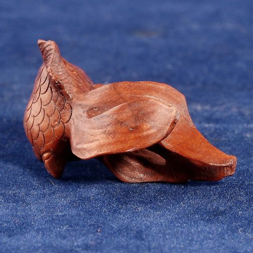  handcraft boxwood ojime bead lucky goldfish nba184 navigation 