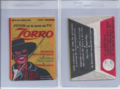 WALT DISNEY ZORRO UNOPENED CARD PACK  