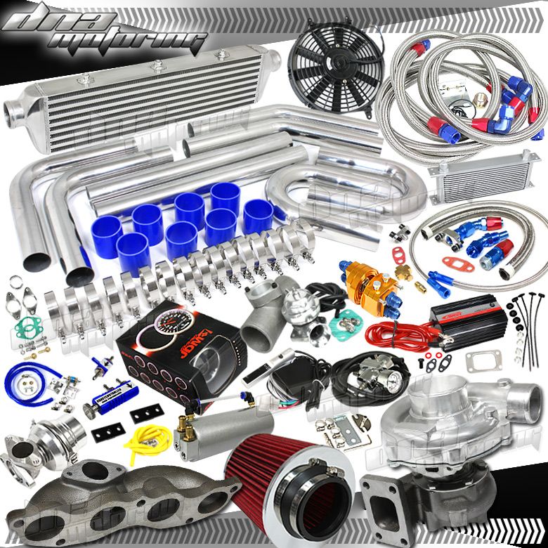 CIVIC RSX EP DC5 K20 CAST TURBO/CHARGER KIT 380+HPS PSI  