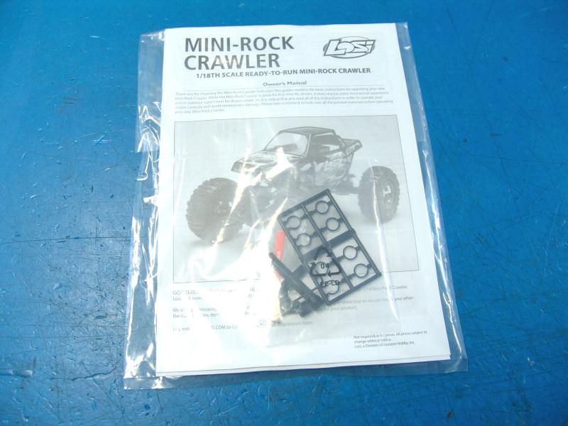   Mini Rock Crawler 4WD Electric R/C RC Tuber REPAIR 2.4GHz DSM  