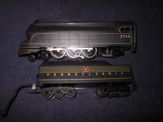 MTH 30 1118 0 PENNSYLVANIA 4 6 2 K 4 TORPEDO STEAM LOCOMOTIVE & TENDER 