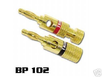 Tributaries BP102 Banana Plug Set New Free Ship  