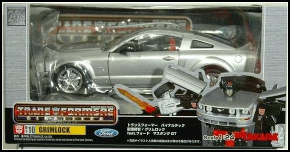 Takara TOMY Transformers Binaltech FORD BT 10 GRIMLOCK MUSTANG  