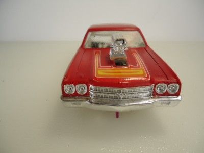   24 Hard Body Drag Slot Car 1970 70s Chevy Chevelle Parma Edge  