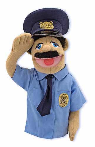 Police Officer Puppet Melissa and Doug Play Cops   NEW  