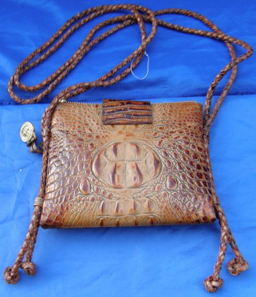 New Brahmin Toasted Almond Cross Body Handbag Purse 861131AL Mojito 