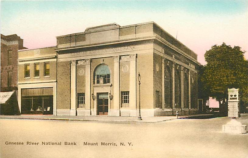 NY MOUNT MORRIS GENESEE RIVER NATIONAL BANK T33567  