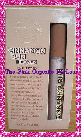 BATH & BODY TEMPTATIONS CINNAMON BUN HEAVEN LIP PLUMPER  