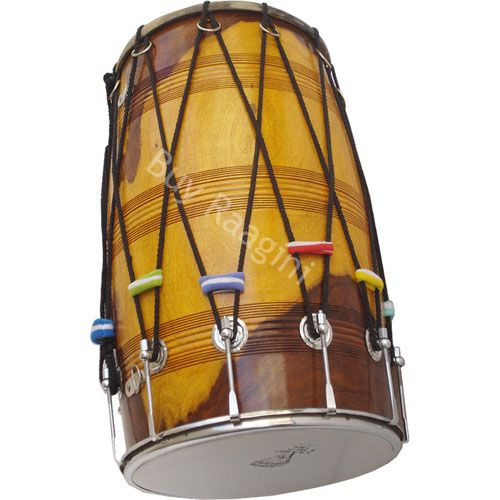 DHOL FOR SALE SUPER DELUX DHOL~PUNJAB BHANGRA DHOL~HG  