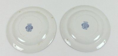 BLUE WILLOW Wood & Sons, Enoch BREAD BUTTER Plates  