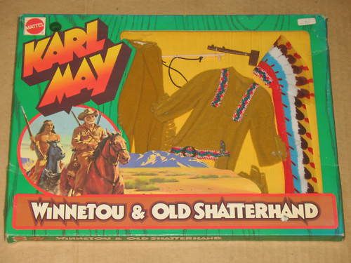 Big Jim RARE Karl May INDIAN CHIEF Doll/outfit 70 MISB  