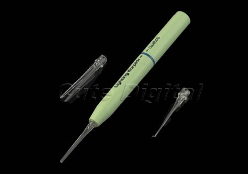 LED Light Ear Wax Remover Earpick Tweezers Pick Curette  