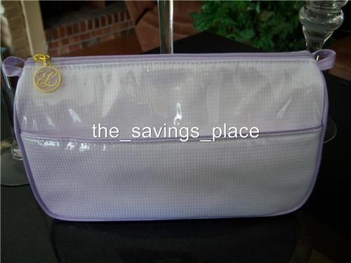 ESTEE LAUDER MAKEUP/TRAVEL BAG BLUE, GREEN or LAVENDER  