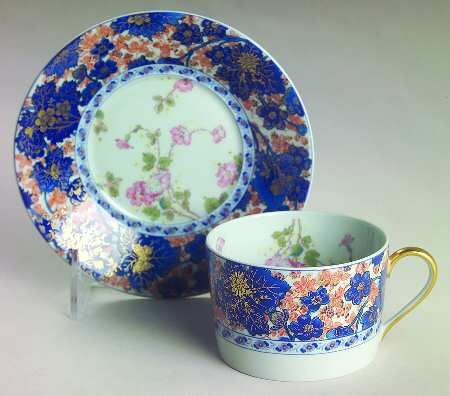 Haviland DAMMOUSE Cup & Saucer 189733  