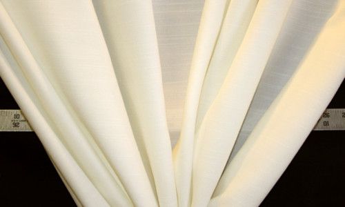 72 Wide Ivory Drapery/Tablecloth Fabric By the Yard  