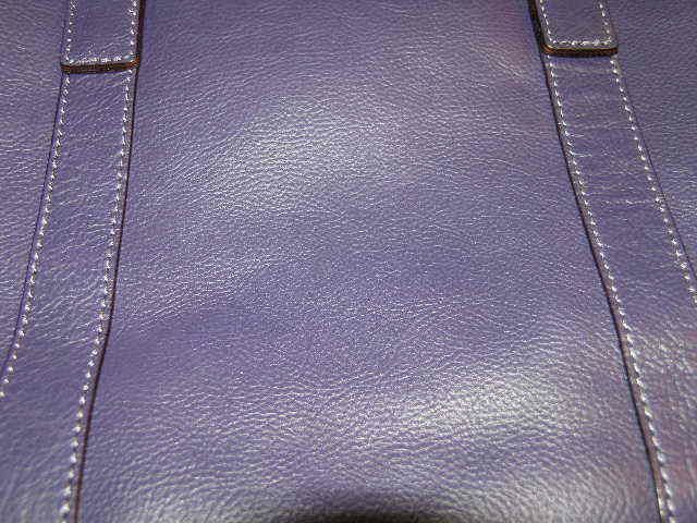 New Jack Spade Supply Purple Leather Briefcase NWT   