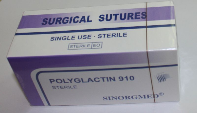 Suture Polyglactin 910,PGA,PDS,Polyglucolic acid 2/0  