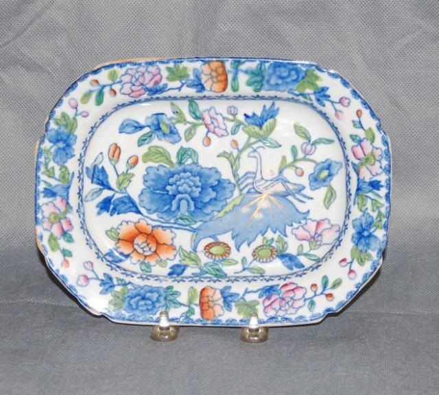 Masons Pearlware Indian Grasshopper Small Platter  