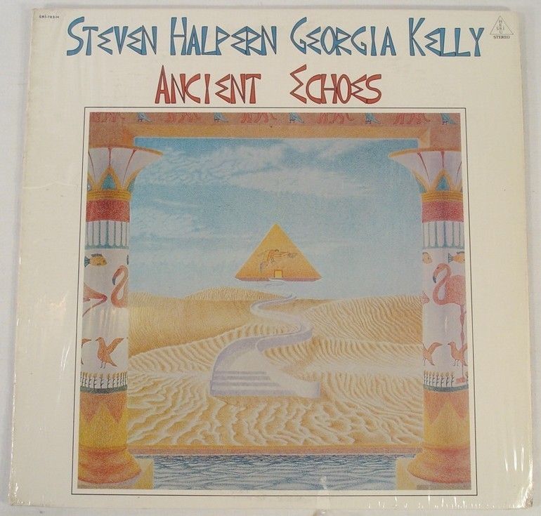 STEVEN HALPERN/ GEORGIA KELLY Ancient Echoes 1978 LP NM  