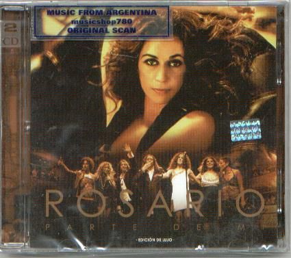 CD + DVD ROSARIO PARTE DE MI SEALED NEW  