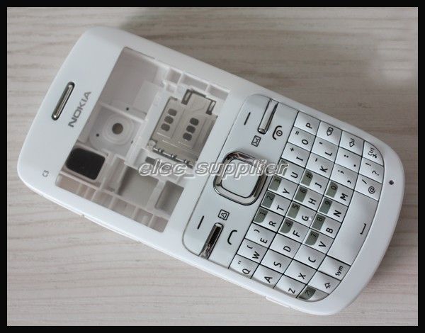 Quality White Fascia Faceplate cover case f NOKIA C3 00  