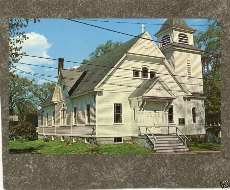 KENNEBUNK ME ST MONICA CATHOLIC CHURCH MAINE Postcard  