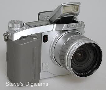 Minolta Dimage 5 3MP Digital Camera w/ 7x Optical Silver  