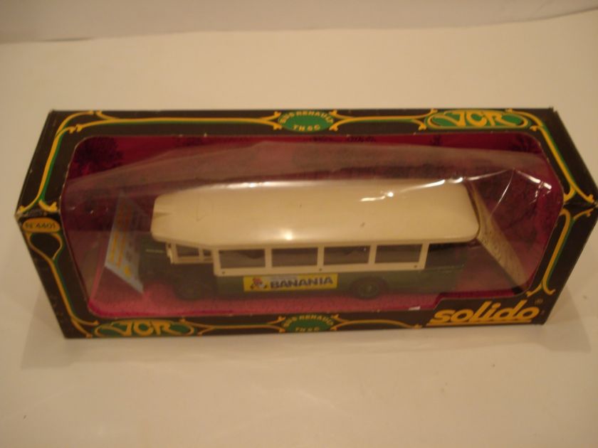 Solido Renault Bus TN 6 C Banania 143 Diecast NIB  