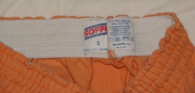 SOFFE SHORTS   2 PAIR   Size Small, Excellent Condition, Orange and 