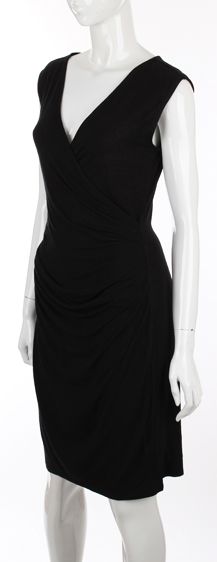 DKNY Sleeveless Faux wrap Dress P S M L size  