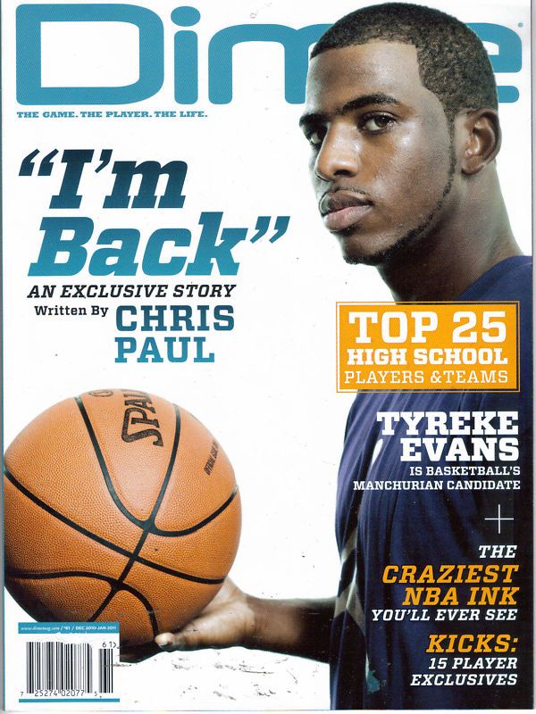DIME Magazine #61 Jan 2011   NBA / SLAM / Chris Paul  