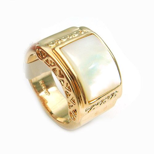 18k GP Simulated Stone Cool Ring  91761  
