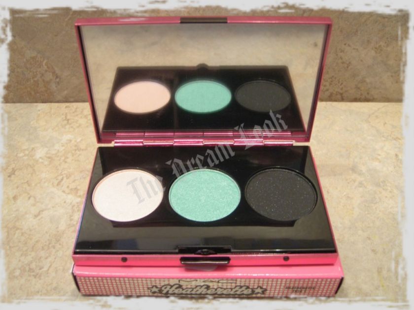 MAC Heatherette Eye Shadow Eyeshadow X3 TRIO 1 PALETTE  