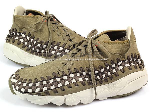   Footscape Woven Chukka Iguana/Orange 80S Series Dark Army 443686 201