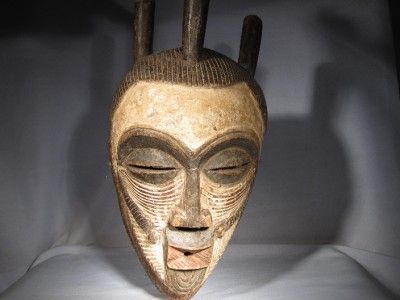 Africa_Congo Tetela mask #15 tribal african art  