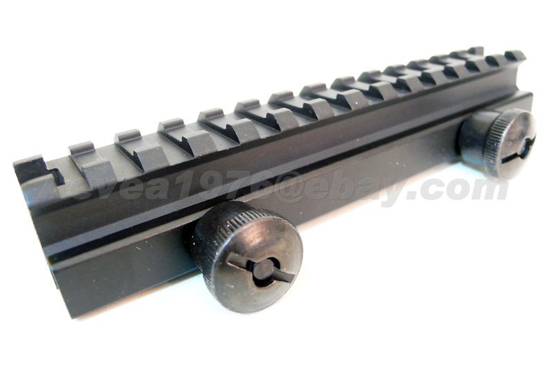 See Thru AR Flattop 3/4 Riser Mount for Picatinny Rail  