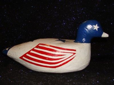 ANTIQUE VINTAGE EAR1900S DUCK DECOY COOT OLD PRIMITIVE  