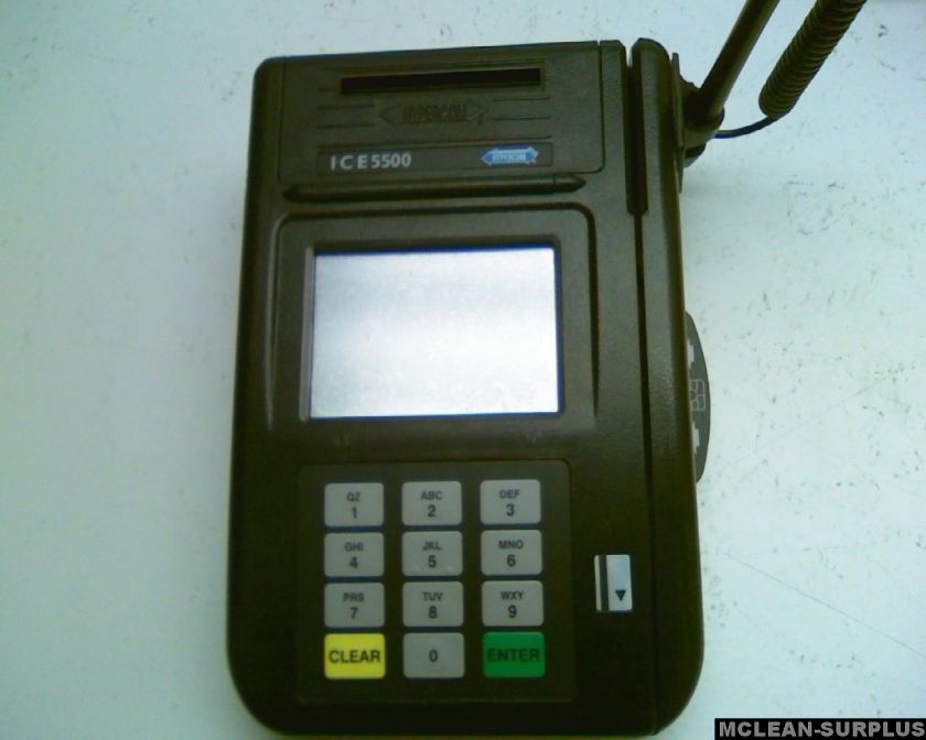 NEW HYPERCOM ICE 5500 CREDIT CARD MACHINE Touch Screen  