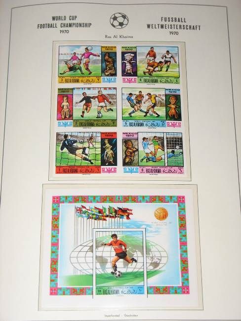   1970 Collection FUßBALL Sammlung WM Mexico Football 91 pages  