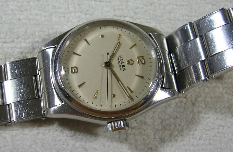 VINTAGE ROLEX OYSTER ROYAL PRECISION STEEL HANDWIND WRISTWATCH 1940 