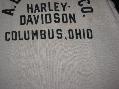   HARLEY HD MOTORCYCLE MC JERSEY W/ ORIGINAL DEALERSHIP LOGO  NR  