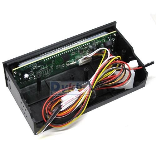 25 LCD Panel Fan Speed Controller CPU HD Temp Sensor  